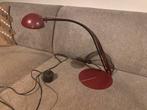 Vintage Dutch Design Herda bureaulamp / tafellamp bordeaux, Huis en Inrichting, Lampen | Tafellampen, Ophalen of Verzenden, Zo goed als nieuw