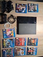 Ps4 met veel games, Spelcomputers en Games, Ophalen, Zo goed als nieuw, Original, Met 3 controllers of meer