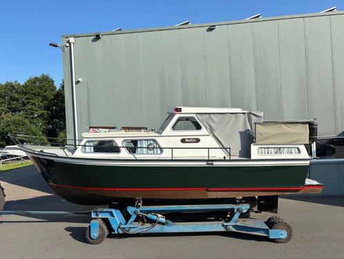 Marne kruiser 8.50 met buitenstuurstand, Watersport en Boten, Motorboten en Motorjachten, Gebruikt, Staal, 6 tot 9 meter, Diesel
