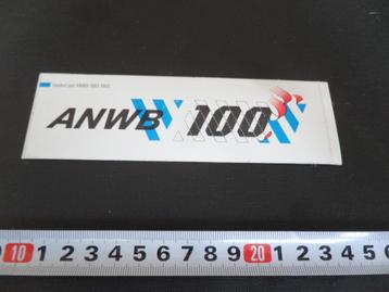 sticker ANWB 100  1883 - 1983 * beschikbaar voor biedingen