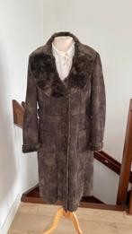 CAROLINE BISS SUEDE JAS met bonte voering MAAT 42, Kleding | Dames, Jassen | Winter, Ophalen of Verzenden, Zo goed als nieuw, Maat 42/44 (L)