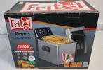 Fritel  turbo  friteuse 4 liter, 4 liter of meer, Ophalen, Zo goed als nieuw, Uitneembare binnenpan