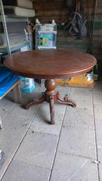 Antieke Ronde Eettafel, Antiek en Kunst, Ophalen