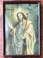 Jezus Prent - 19 x 13 cm, Antiek en Kunst, Ophalen of Verzenden