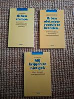 Zelfhulpboeken: Vermoeidheid, Stress & Burnout (3 boeken), Ophalen of Verzenden, Gelezen, Klinische psychologie, Henk Hermans