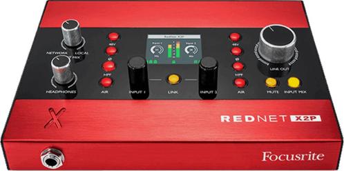 Focusrite RedNet X2P Dante/Ethernet audio-interface, Computers en Software, Geluidskaarten, Nieuw, Extern, Ophalen of Verzenden