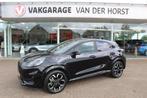 Ford Puma 1.0-125pk EcoBoost Hybrid ST-Line X. April 2024 !, Auto's, Ford, Voorwielaandrijving, 12 maanden, Zwart, Leder en Stof
