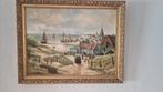 Olieverf schilder zeezicht scheveningen Marinus Willem Brand, Antiek en Kunst, Ophalen of Verzenden