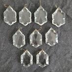 9 pegels diamant vlieger ruit onderdelen kroonluchter, Huis en Inrichting, Lampen | Kroonluchters, Ophalen of Verzenden, Gebruikt