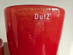 DutZ Bloemenvaaz en DutZ Bloemenpot, Ophalen, Minder dan 50 cm, Rood, Glas