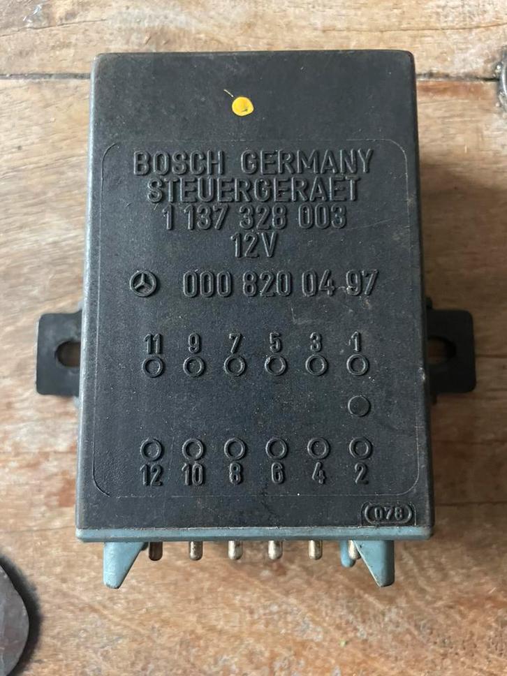 Mercedes C/W126 SEC ‘83 Gordel Module 000 820 04 97, Auto-onderdelen, Elektronica en Kabels, Mercedes-Benz, Gebruikt, Ophalen of Verzenden