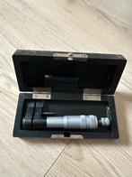 Binnenschroefmaat 25-50mm in houten kist, Antiek en Kunst, Antiek | Gereedschap en Instrumenten, Ophalen of Verzenden
