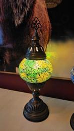 Oosterse mozaïek lamp, Ophalen of Verzenden, Zo goed als nieuw, Minder dan 50 cm