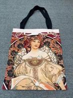 mooie Alphonse Mucha Jugendstil Kunst Canvas Tas, Verzenden, Nieuw