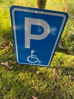 Invalide verkeer bord, Verzamelen, Ophalen, Zo goed als nieuw