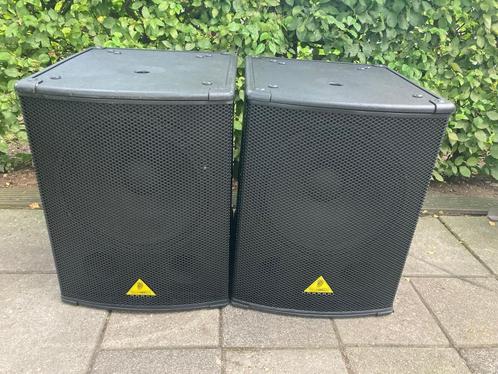 Behringer set actieve subwoofers B1500D pro keurige staat, Muziek en Instrumenten, Versterkers | Keyboard, Monitor en PA, Zo goed als nieuw