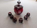 Kristallen (hoch blei 30%) Bowl/ punchset,, Ophalen