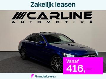 Mercedes-Benz C-klasse 200 AMG LINE PANORAMA ACC KEYLESS CAM beschikbaar voor biedingen