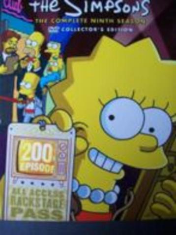 THE SIMPSONS (4-dvd) Box seizoen nr. 9 nog compleet nieuw beschikbaar voor biedingen