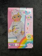 Baby Born Little Girl + jasjeset roze., Ophalen of Verzenden, Zo goed als nieuw, Babypop