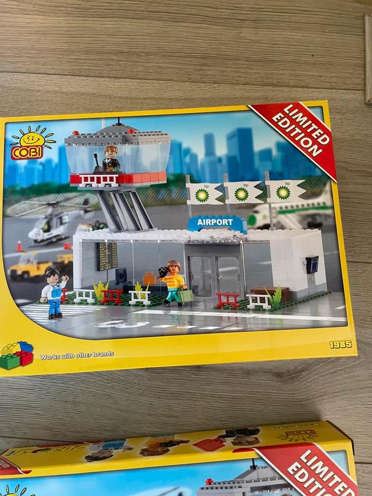 Cobi bouwstenenset Airport 203 bouwstenen past op Lego, Kinderen en Baby's, Speelgoed | Duplo en Lego, Nieuw, Complete set, Ophalen of Verzenden