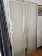 Deuren Pax kledingkast, Huis en Inrichting, Kasten | Kledingkasten, Ophalen, 200 cm of meer, 50 tot 100 cm, Glas