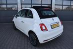 FIAT 500c 0.9 Turbo TwinAir 80pk Lounge, Stof, Gebruikt, Cabriolet, Wit