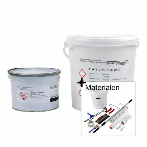Coatings / Gietvloeren / Egalines TEGEN SCHERPE PRIJZEN!!!, Doe-het-zelf en Verbouw, Verf, Beits en Lak, Nieuw, Verf, 20 liter of meer
