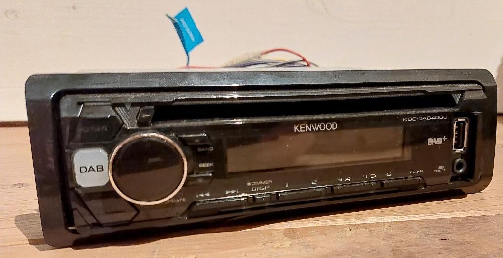 Kenwood KDC-DAB400U Autoradio - DAB+/USB/AUX/CD, Auto diversen, Autoradio's, Zo goed als nieuw, Ophalen of Verzenden
