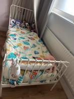 Meegroeibed inclusief matras (Minnen-IKEA), Ophalen, Gebruikt, 70 tot 85 cm, Lattenbodem