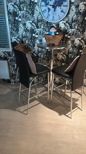 Mooie pokertafel+ 4 pokerstoelen NIEUW beschikbaar voor biedingen