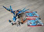LEGO Ninjago 70602 Jay's Draak - Compleet!, Ophalen of Verzenden, Zo goed als nieuw, Complete set, Lego