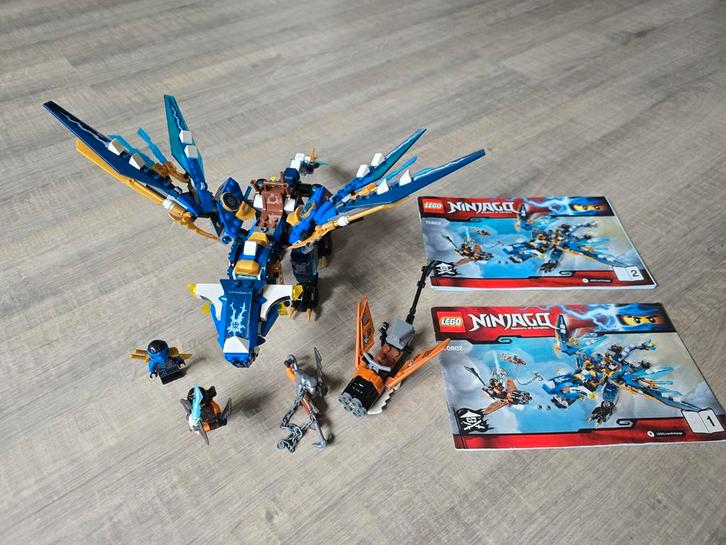 LEGO Ninjago 70602 Jay's Draak - Compleet!, Kinderen en Baby's, Speelgoed | Duplo en Lego, Zo goed als nieuw, Lego, Complete set
