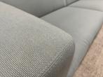Nieuw Leolux Horatio 3 Zits bank Stof blauw Design l216, Huis en Inrichting, Leolux, 75 tot 100 cm, Ophalen of Verzenden, Rechte bank