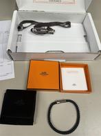 Hermes Goliath zwarte Herenarmband maat T6, Sieraden, Tassen en Uiterlijk, Armbanden, Zwart, Ophalen of Verzenden, Zo goed als nieuw