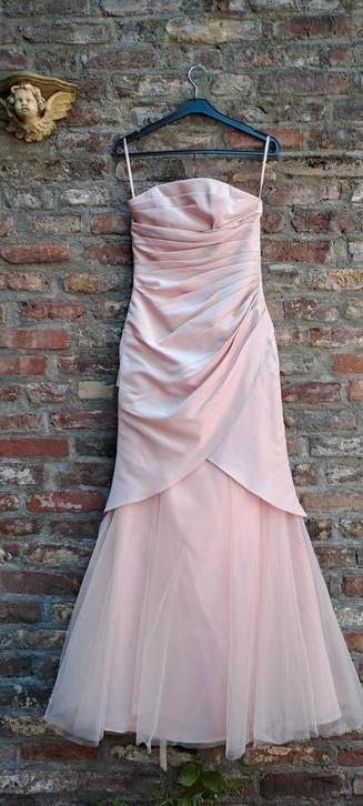 Trouwjurk van Special Day,taftsatijn met tule rok,oudrose, Kleding | Dames, Trouwkleding en Trouwaccessoires, Zo goed als nieuw