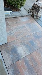 Over luxe tuintegels + opsluitband - A-kwaliteit, Ophalen, Gecoat, Nieuw, 5 tot 10 m²