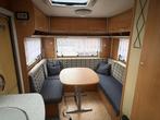 Eriba Living 530 LE bouwjaar 2007 met voortent, Caravans en Kamperen, Caravans, Rondzit, Bedrijf, 5 tot 6 meter, Eriba