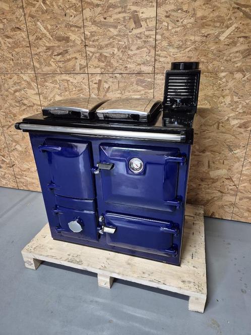 Rayburn 200sfw Koningsblauw | Houtgestookt fornuis | AGA, Witgoed en Apparatuur, Fornuizen, Refurbished, Vrijstaand, Gas, 5 kookzones of meer