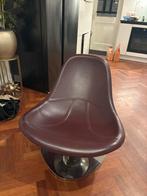 Donkerpaarse Fauteuil, Huis en Inrichting, Stoelen, Kunststof, Gebruikt, Overige kleuren, Ophalen of Verzenden