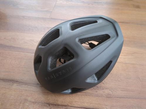 Van Rysel RR100 fietshelm mat zwart, Fietsen en Brommers, Fietsaccessoires | Fietshelmen, Gebruikt, Ophalen of Verzenden