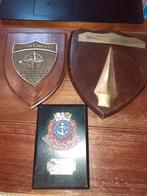 Schildjes Canada, Ierland militaire, Ophalen of Verzenden, Landmacht, Nederland, Embleem of Badge