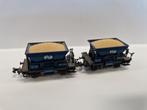 2x NS grintwagon, Hobby en Vrije tijd, Modeltreinen | N-Spoor, Overige merken, Gelijkstroom, Wagon, Ophalen of Verzenden