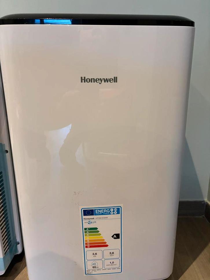 Honeywell HF09CESWK Mobiele Airco - Koel en Ontvochtig!, Witgoed en Apparatuur, Airco's, Gebruikt, Mobiele airco, Minder dan 60 m³