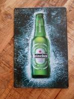 metalen wandbord van Heineken bier, Nieuw, Reclamebord, Plaat of Schild, Heineken, Ophalen of Verzenden