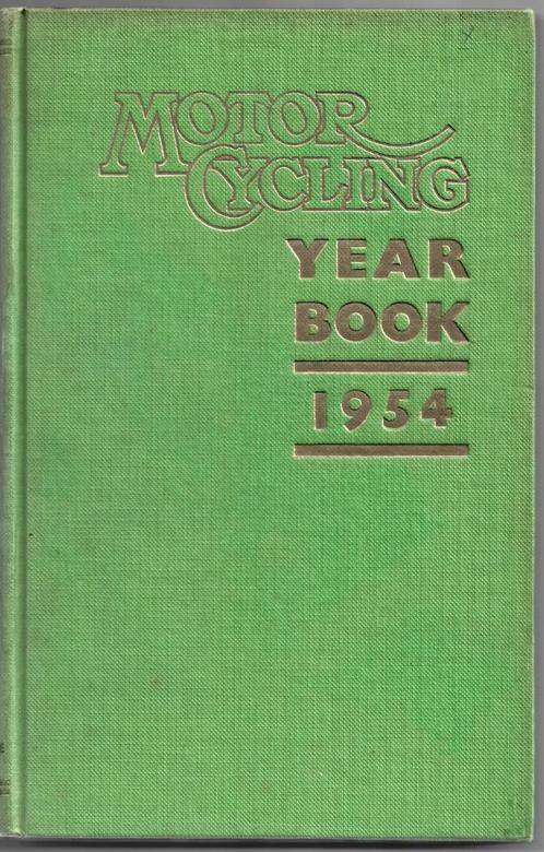 Yearbook 1954 jaarboek motor motorsport moto (Ye54), Boeken, Motoren, Zo goed als nieuw, Algemeen, Ophalen of Verzenden