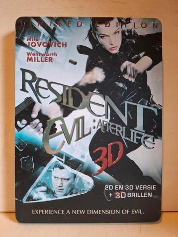 Resident Evil: Afterlife 3D ‧ Horror/Actie ‧ Steelbook DVD  beschikbaar voor biedingen