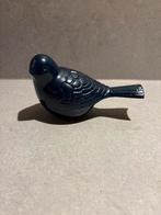 Blauwe metalen vogel urn - 100ml, Ophalen, Overige materialen, Blauw, Nieuw