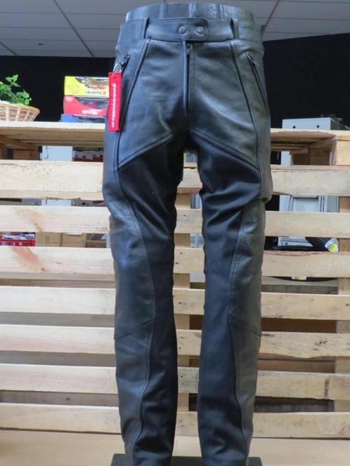 Nieuwe dames broek combinatie leer en stretch, Motoren, Kleding | Motorkleding, Broek | leer, Dames, Nieuw met kaartje, Ophalen