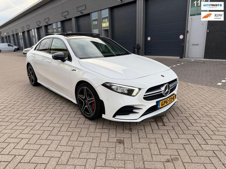 Mercedes-Benz A-klasse AMG 35 4MATIC Premium|Pano|Cam|Full|B, Auto's, Mercedes-Benz, Bedrijf, Te koop, A-Klasse, 4x4, ABS, Achteruitrijcamera